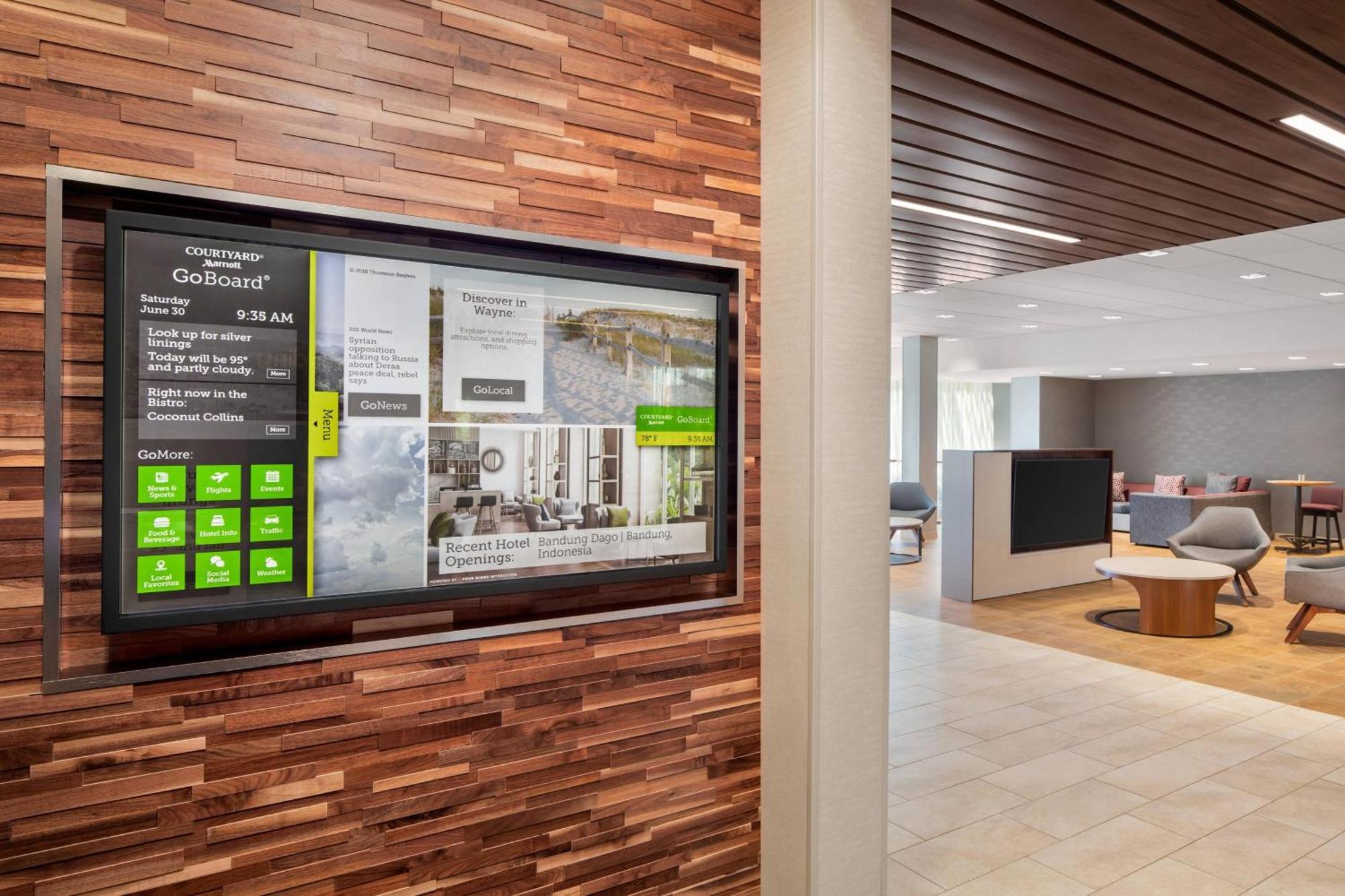 Отель Courtyard By Marriott Wayne Fairfield Экстерьер фото